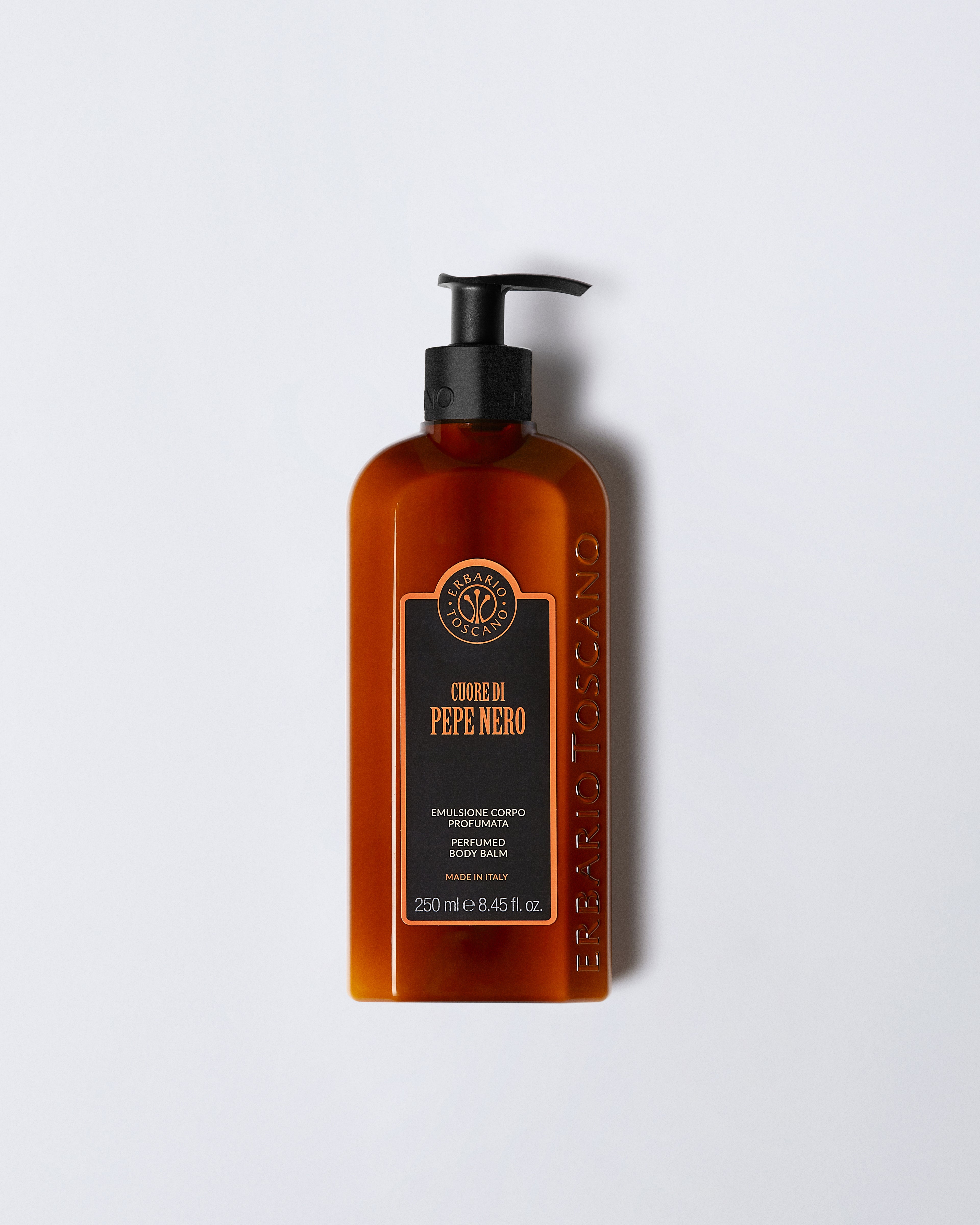 EMULSIONE CORPO PROFUMATA CUORE DI PEPE NERO 250ml