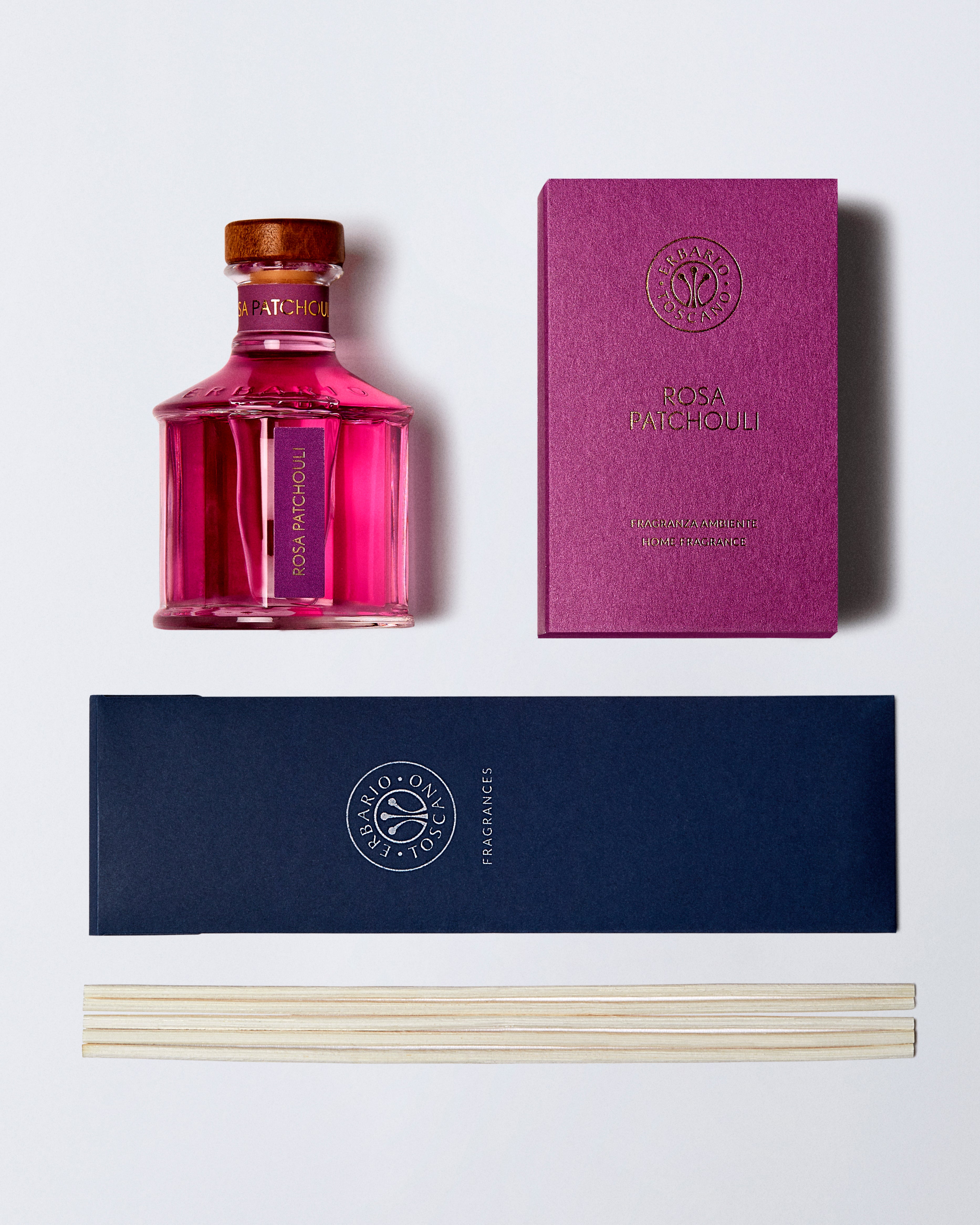 ROSA PATCHOULI HOME FRAGRANCE DIFFUSER